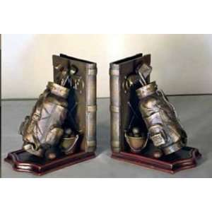  Measuring Golfer Bookends 