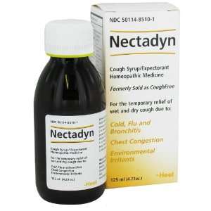  Heel/BHI Homeopathics Nectadyn Cough Syrup Health 