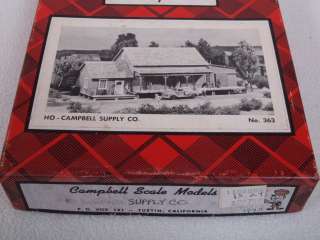 Campbell 363 HO Campbell Supply Company Co. Building Kit  