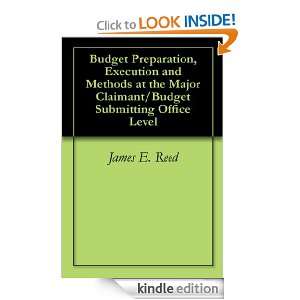 Budget Preparation, Execution and Methods at the Major Claimant/Budget 