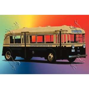   , Springfield Transportation Company Bus   36 x 24