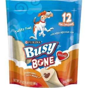 Busy Bone Mini Pouch Dog Food, 21 Ounce  Grocery & Gourmet 