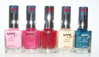NYX GIRL NAIL POLISH Pick your 1 colors  