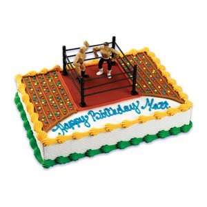  Wrestlers and Wrestling Ring Cake Kit Toys & Games