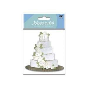 Wedding Cake Dimensional Sticker