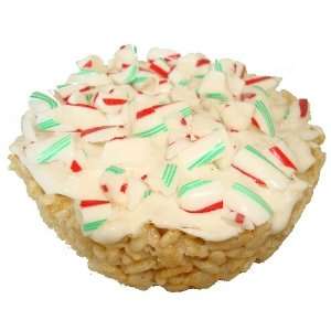 Crispie Sweets  Candy Cane Lane  Rice Krispie Treat   Makes a Great 