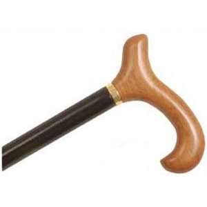  Wood Cane With Natural Stained Derby Handle Health 