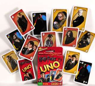 Sample of cards from Harry Potter UNO Card Game. Photo uploaded May 