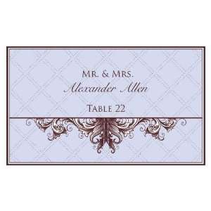  Victorian Table Sign Card   Lilac