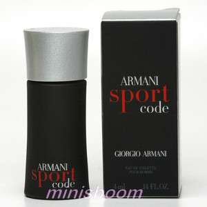 ARMANI   SPORT CODE   EAU DE TOILETTE FOR MEN 4 ML / 0.14 OZ   MINI 