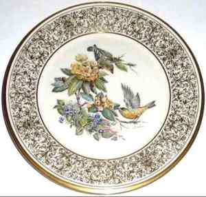 1971 Boehm Lenox Bird Plate   Goldfinch  