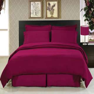 Microfiber Duvet Cover Set  Sheets & Comforter Included  8 Pieces 