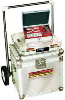 THIS AUCTION Includes roll around scale cart PLUS Aluminum CASE for 