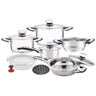   Stainless Steel Cookware Set Lifetime Warranty 024409991950  