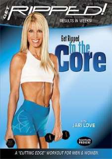 JARI LOVE GET RIPPED TO THE CORE EXERCISE DVD NEW 690445036421  