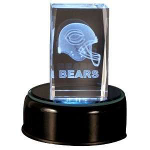  Chicago Bears Helmet Cube with base