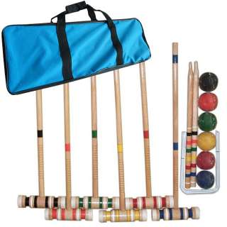 Complete Croquet Set with Carrying Case by Trademark Games™   Easy 