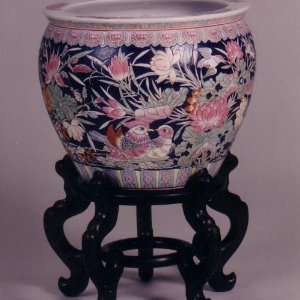  14 Chinese Porcelain Planter, Jardiniere, Fish Bowl (D117 