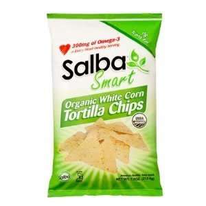 Salba Smart Organic White Corn 7.5oz Tortilla Chips