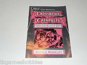 Cadaco Crossbows and Catapults Game Parts Master Battle Set 