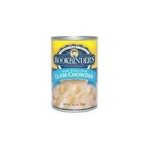 BookBinders New England Clam Chowder (Case Count 6 per case) (Case 