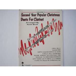   Popular Christmas Duets for Clarinet, Volume 1 Keith Snell Books