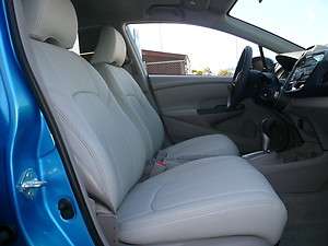   2012 L LE Clazzio Leather Custom Fit Seat Covers   LIGHT GRAY  