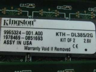 LOT OF 54 HP KINGSTON 1GB KTH DL385/2G DDR 400 ECC REG  