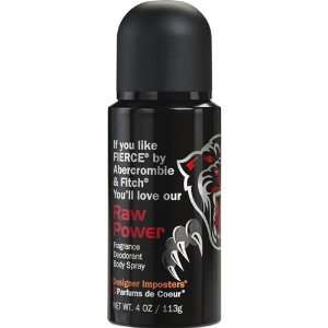  Raw Power 4 oz Deodorant Body Spray Health & Personal 