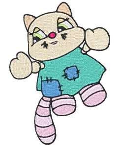 ADORABLE TOYS   10 MACHINE EMBROIDERY DESIGNS (AzEB)  