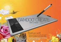 WACOM Bamboo Create Pen Tablet CTH670   FREE Software   Works with a 