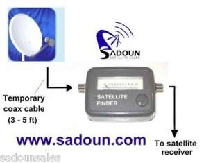 SF95LK Satellite Signal Meter Kit DirecTV Dish FTA  