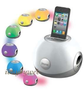 iHome GlowTunes Color Changing Stereo iPod iPhone Dock  