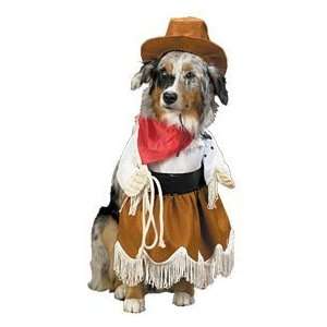  Cowgirl Dog Costume (Small)