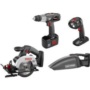  Craftsman 17410 19.2 volt C3 Cordless 4 Pc. Combo Kit 