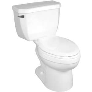  Crane 31125 Economiser Elongated Toilet Bowl   White