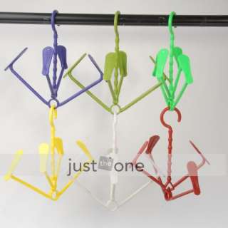 New Plastic Pair Shoes Drying Rack Cross Hanging Shelf Hanger Hook 
