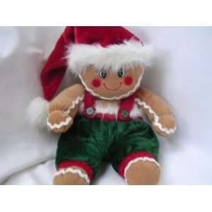   Gingerbread Boy Christmas Plush Toy 16 Collectible 