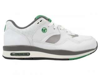 DVS HUF5 Runner O.I. White/Green Skate Shoes  