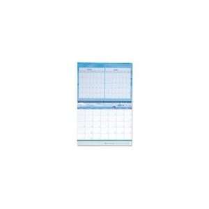  Day Timer® Coastlines® Three Month Wall Calendar Office 