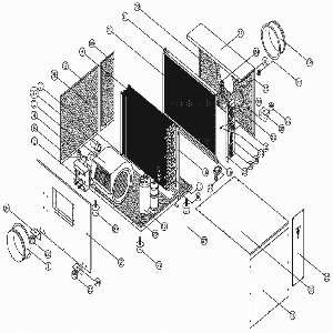  GeneralAire CO14 Dehumidifier Coil