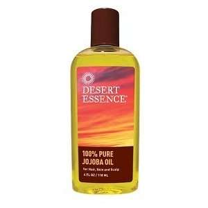  Desert Essence 100% Pure Jojoba Oil   4 ounces Beauty