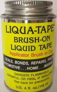 Liquid Tape Waterproof Brush On Auto Boat Electrical  