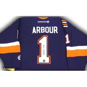  Al Arbour Autographed Jersey