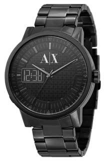 AX Armani Exchange Dual Time Bracelet Watch  