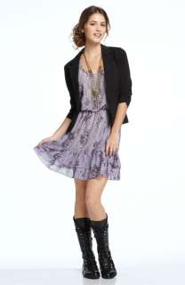 Frenchi® Blazer & Mimi Chica Ruffle Dress  