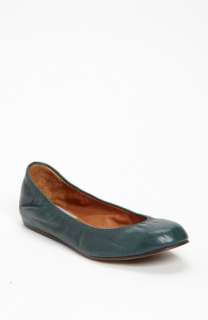 Lanvin Leather Ballerina Flat  