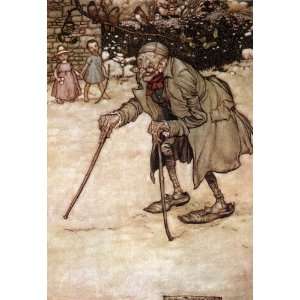  FRAMED oil paintings   Arthur Rackham   24 x 34 inches 