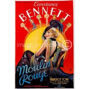  Moulin Rouge Constance Bennett Vintage Movie Poster