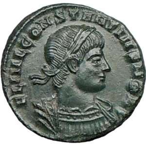 CONSTANTIUS II 337AD Authentic Ancient Roman Coin Legions Standards